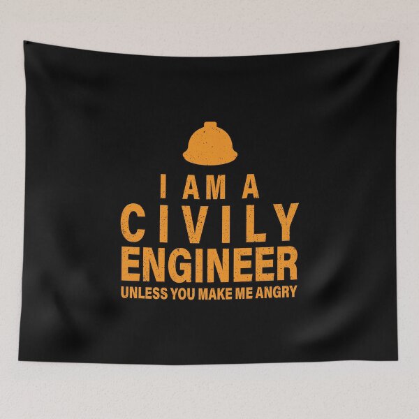 Item preview, I Am A Civil Engineer Unless You Make Me Angry | Funny Engineer designed and sold by YES!GOODY.