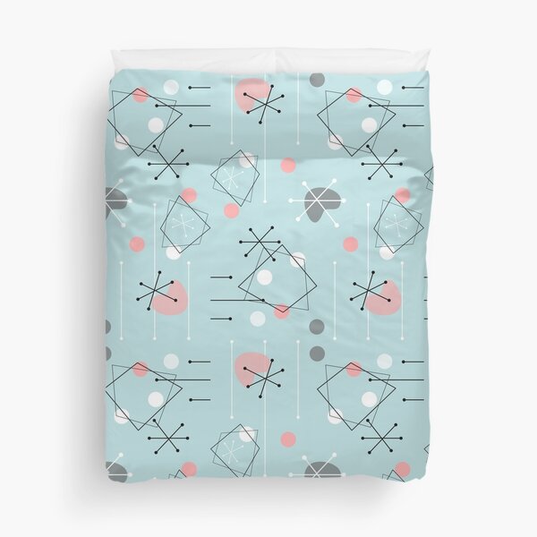 Item preview, Vintage Blue and Pink 50's Pattern  designed and sold by DaughertyDraws.