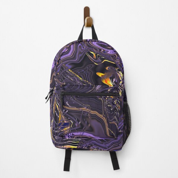 Item preview, Glitch abstract marbling art designed and sold by ashwild.