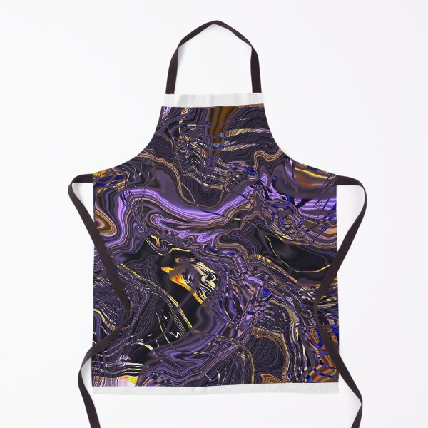 Item preview, Glitch abstract marbling art designed and sold by ashwild.
