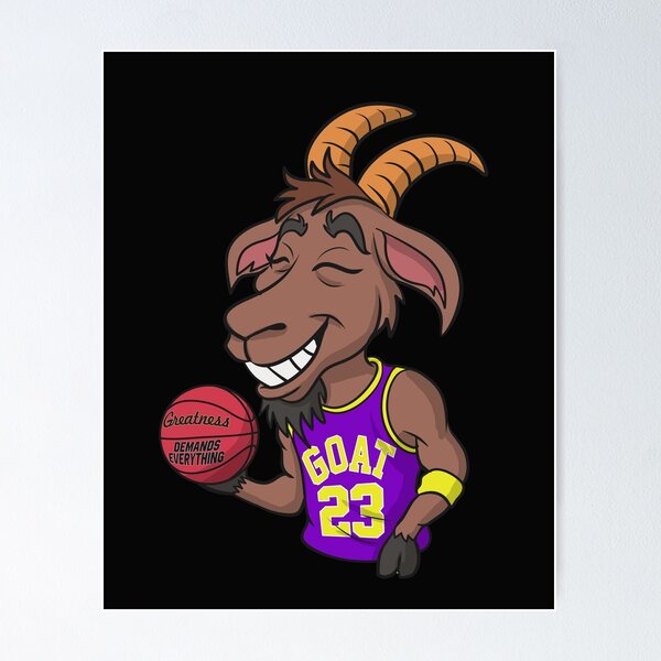 Item preview, The GOAT - Lebron James designed and sold by SergeantSwagger.