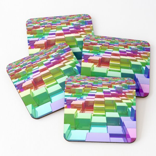 Item preview, Rainbow Cubes designed and sold by Gaia Dream Creation.