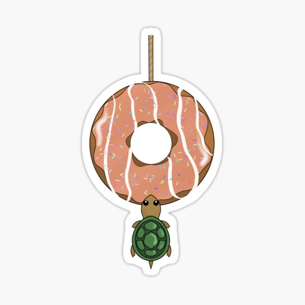 Mini Donut Stickers for Sale