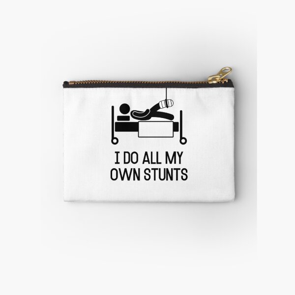 Item preview, I Do All My Own Stunts Get Well Soon Gift Injury designed and sold by Emerg-Apparel.