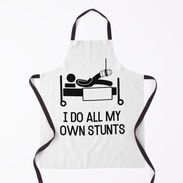 Item preview, I Do All My Own Stunts Get Well Soon Gift Injury designed and sold by Emerg-Apparel.