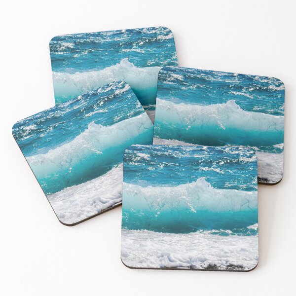 Item preview, Blue ocean waves designed and sold by Timegraf.
