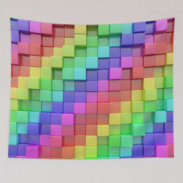 Item preview, Rainbow Cubes designed and sold by Gaia Dream Creation.