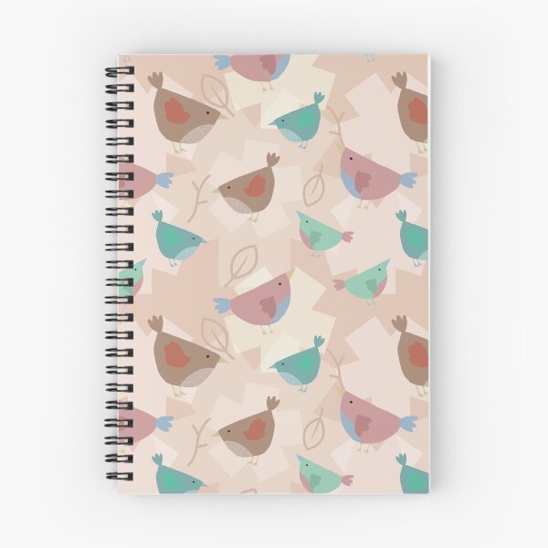 Item preview, Birds and Twigs Graphic Repeating Pattern - Autumn Leaves designed and sold by stilo29.