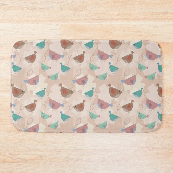 Item preview, Birds and Twigs Graphic Repeating Pattern - Autumn Leaves designed and sold by stilo29.