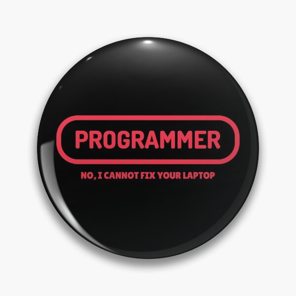 Item preview, Programmers can't fix your laptop shirt designed and sold by codepuns.