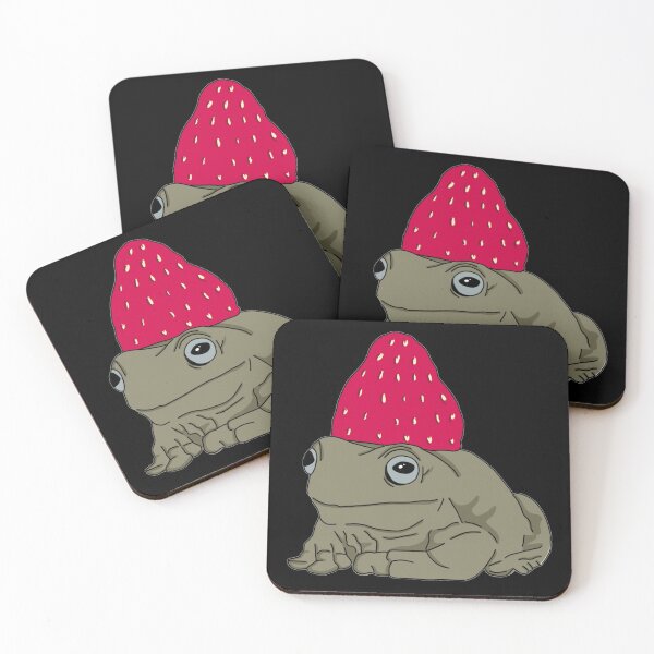 Item preview, Strawberry Frog  designed and sold by Banana Split Collective.