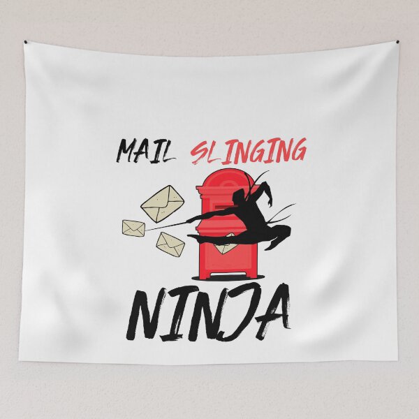Item preview, Mail Slinging Ninja designed and sold by Mesyo.