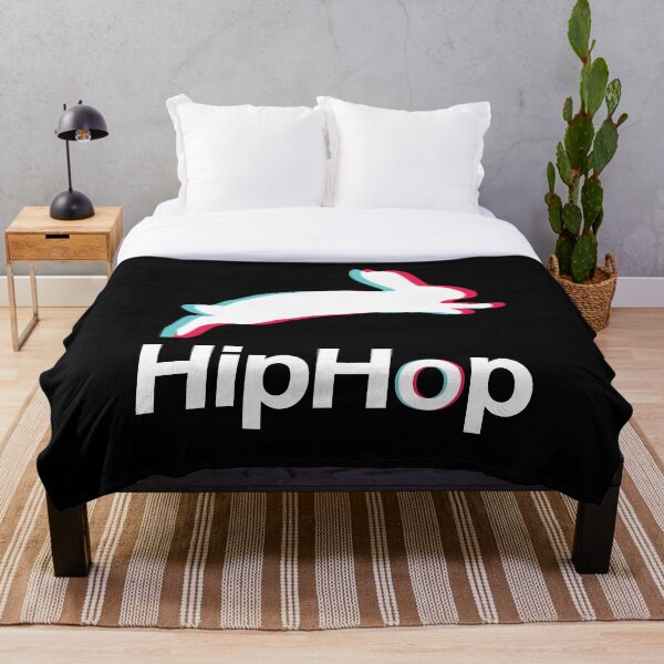 Item preview, HipHop White Rabbit designed and sold by BlackCoffeeCake.