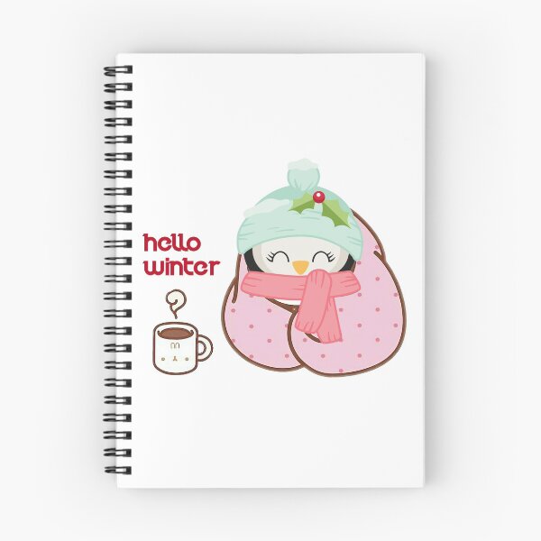 Item preview, hello winter Heat transfer vinyl sticker designed and sold by ichourshop.