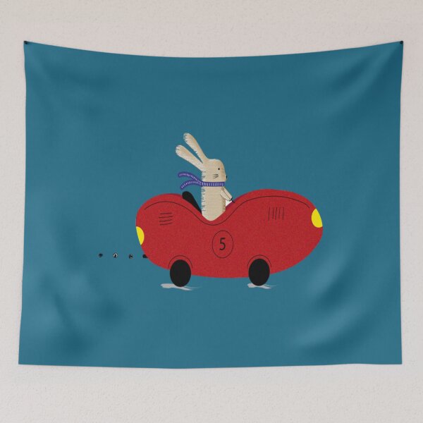 Item preview, Car Rabbit and his car designed and sold by JamesFenton.