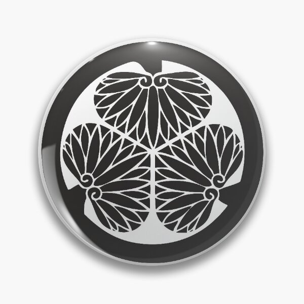 Item preview, Tokugawa Kamon/Mon black/white designed and sold by JollyImp.