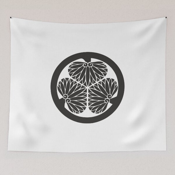 Item preview, Tokugawa Kamon/Mon black/white designed and sold by JollyImp.