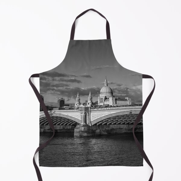 Item preview, London in Black & White 9 - Blackfriars Bridge, St Pauls & the River Thames designed and sold by donandhiscamera.