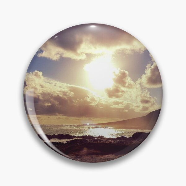 Item preview, Beach Sun Striking Through Clouds designed and sold by ShopMonsta.