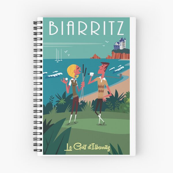 Item preview, Biarritz golf poster designed and sold by GAGodel.
