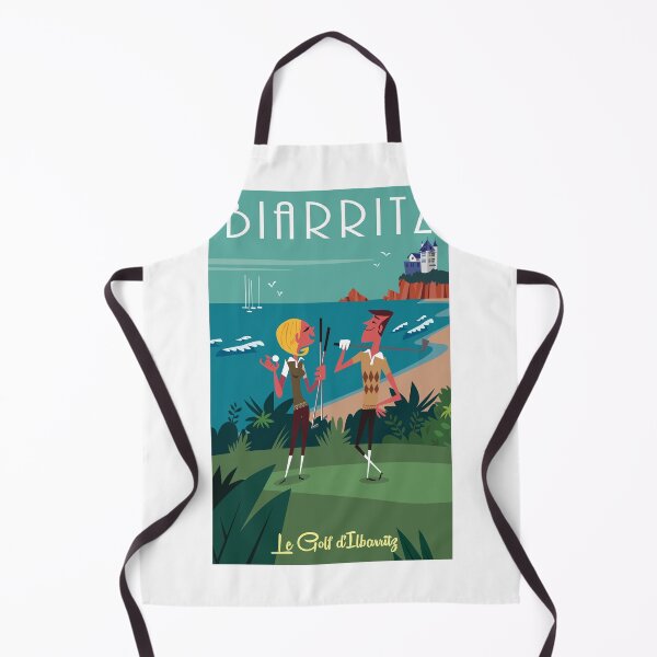 Item preview, Biarritz golf poster designed and sold by GAGodel.