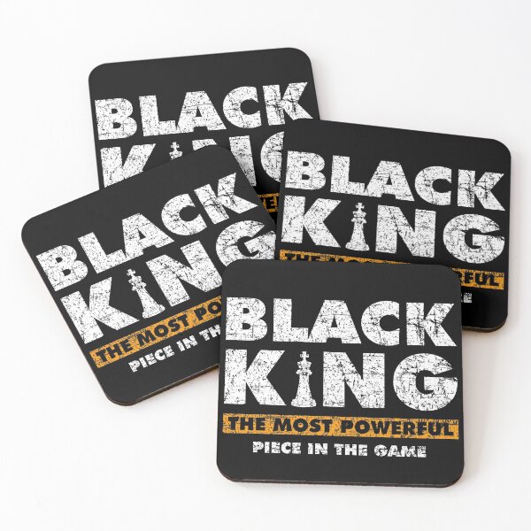 Item preview, Black King The most Powerful Piece in The Game Funny Chess lover gift designed and sold by xtocky.
