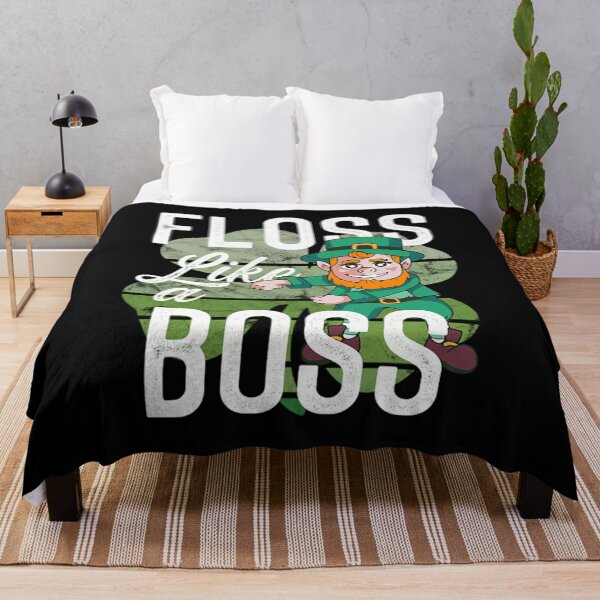 Item preview, Floss Like A Boss Funny Leprechaun St Patrick's Day Gift designed and sold by Wholestaircase.