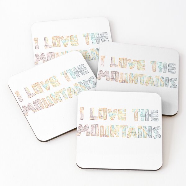 Item preview, I Love The Mountains designed and sold by becampily.