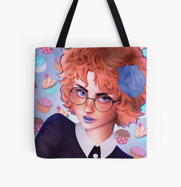 Ginger Cupcake All Over Print Tote Bag