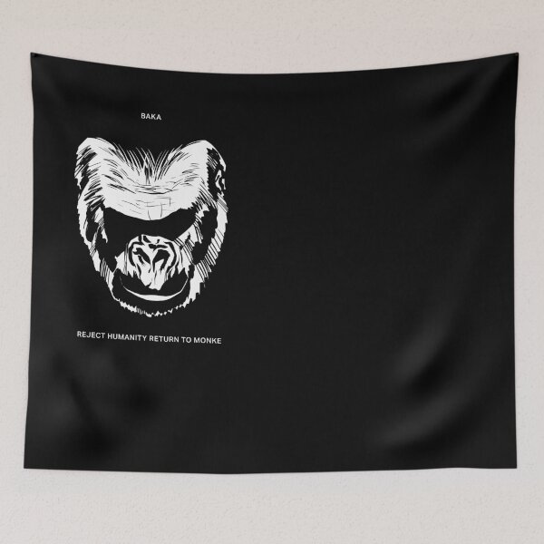 Item preview, Reject Humanity Return to Monke designed and sold by bakayaro.