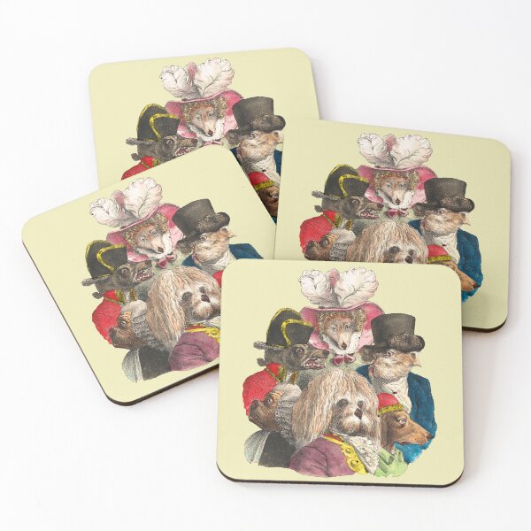 Item preview, Les Chiens Coiffés (The Hair-Dressed Dogs) lithograph designed and sold by SolidEarthArt.