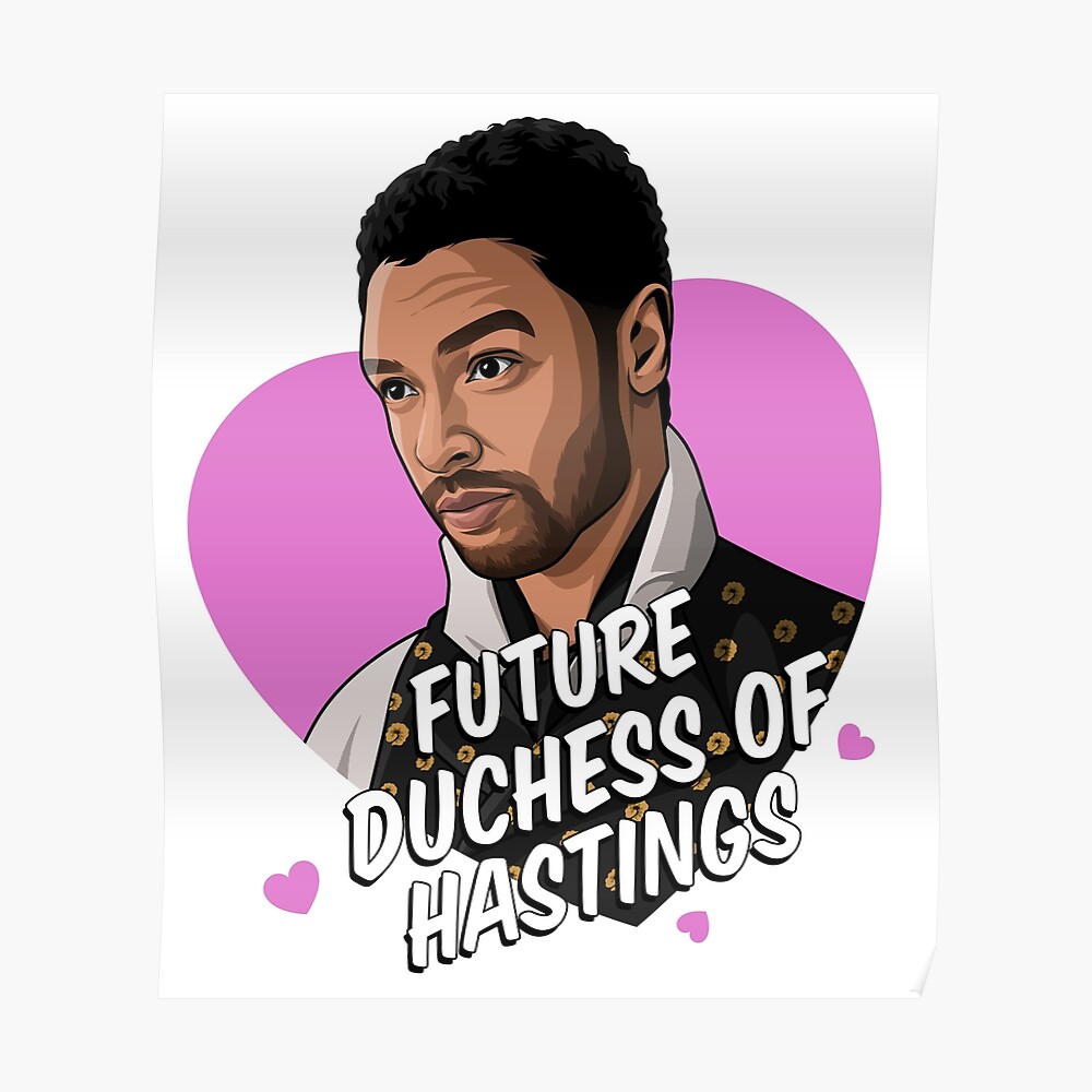 Bridgerton Duke Of Hastings Future Duchess Of Hastings Sticker By Allthingsbanter Redbubble