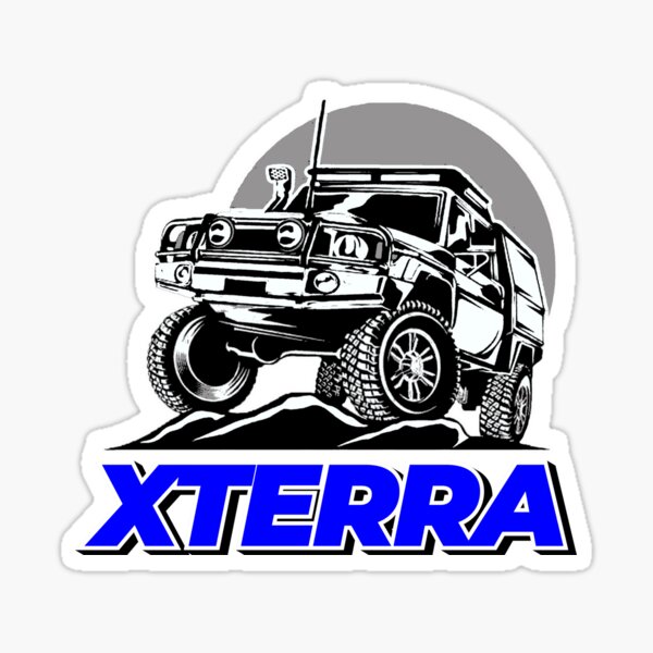 "Xterra" Sticker by lurapalo Redbubble