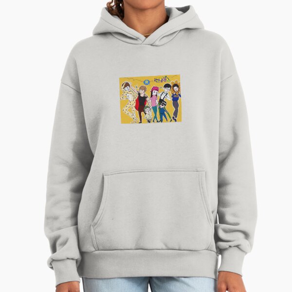 running man Premium Oversized Hoodie