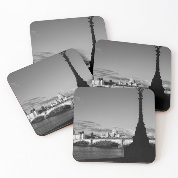 Item preview, London in Black & White 10 - The Thames, Blackfriars, a Light designed and sold by donandhiscamera.
