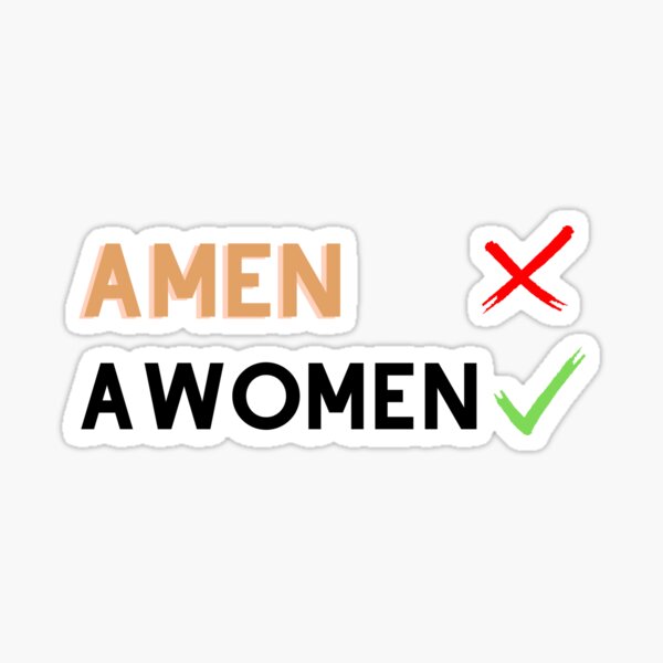 amen and awoman amen and awoman