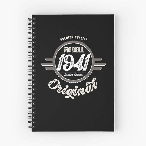 Artikelvorschau, Modell 1941 Original Oldtimer Badge 80 Geburtstag entworfen und verkauft von catsandmore.