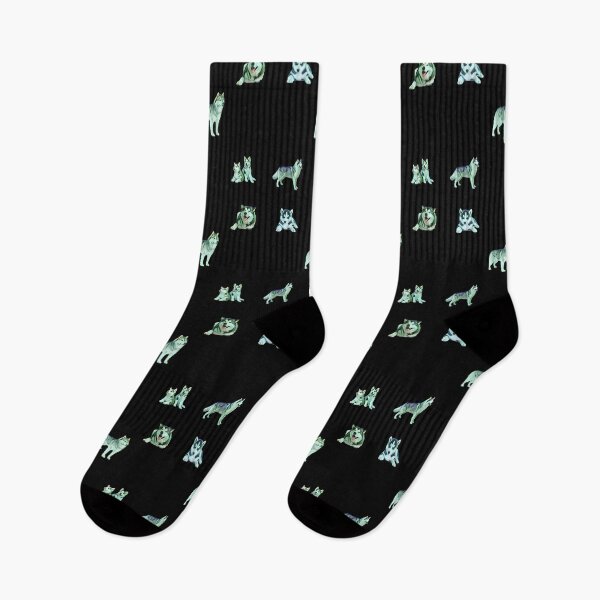 Item preview, Siberian Husky Puppy Pattern designed and sold by Dude  Stuff.