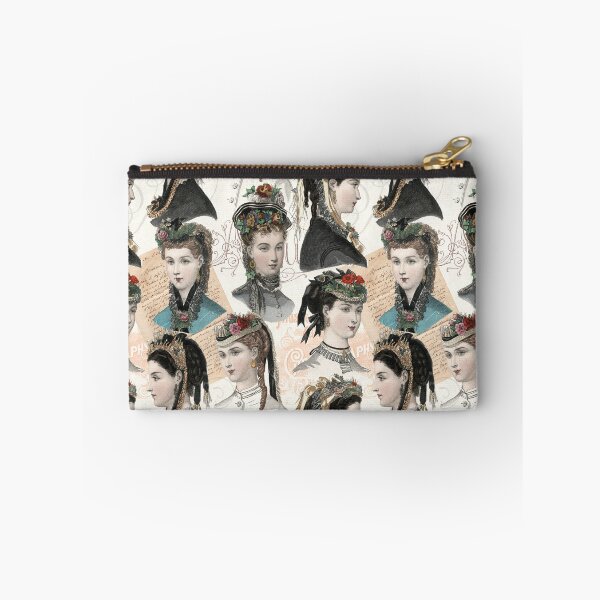 Item preview, Vintage Clothing Elegant Old French Fashion Illustrations designed and sold by AntiqueImages.