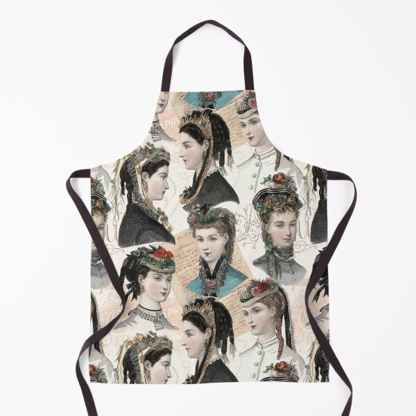 Item preview, Vintage Clothing Elegant Old French Fashion Illustrations designed and sold by AntiqueImages.