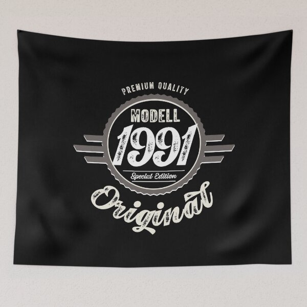 Artikelvorschau, Modell 1991 Original Oldtimer Badge 30 Geburtstag entworfen und verkauft von catsandmore.