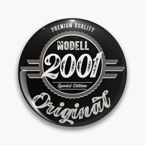 Artikelvorschau, Modell 2001 Original Oldtimer Badge 20 Geburtstag entworfen und verkauft von catsandmore.