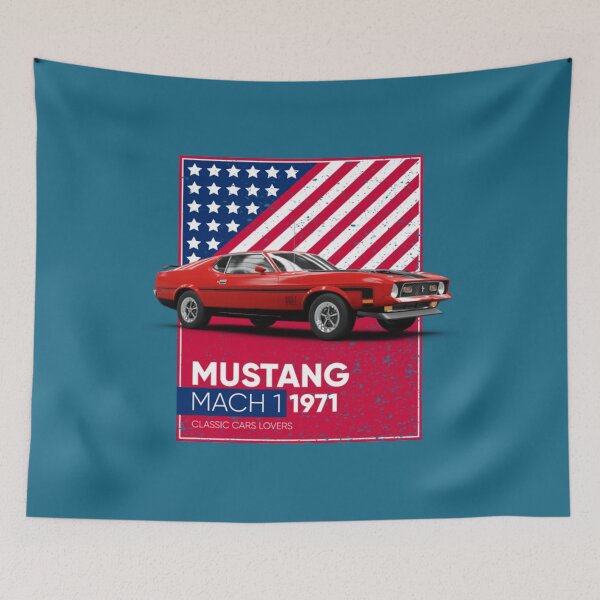 Item preview, Classic Car Classic Car Mustang Mach 1 1971 designed and sold by JamesFenton.