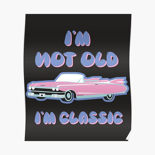 "Classic Car Classic Car" Poster for Sale by JamesFenton Redbubble
