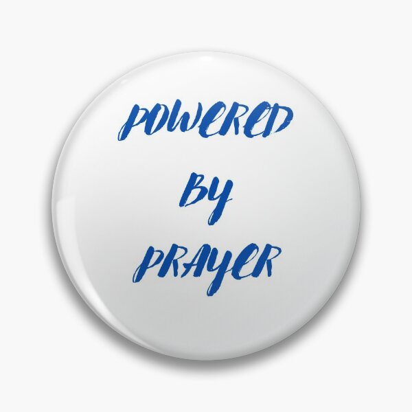 Item preview, Powered By Prayer, Christian, Motivational designed and sold by Houevo Olga Anihouanou.