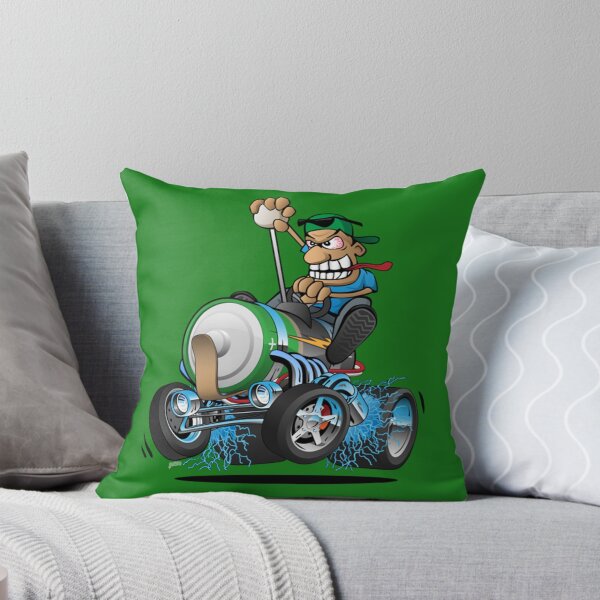 Item preview, Electric Car Hot Rod Electric Car Cartoon designed and sold by JamesFenton.