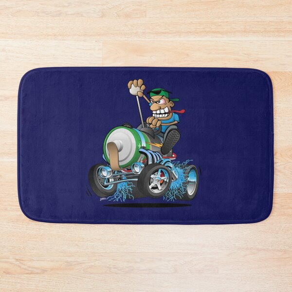 Item preview, Electric Car Hot Rod Electric Car Cartoon designed and sold by JamesFenton.