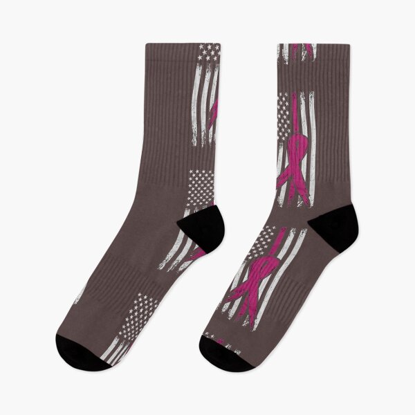 Item preview, Breast Cancer support USA flag designed and sold by GabriellyLessa.