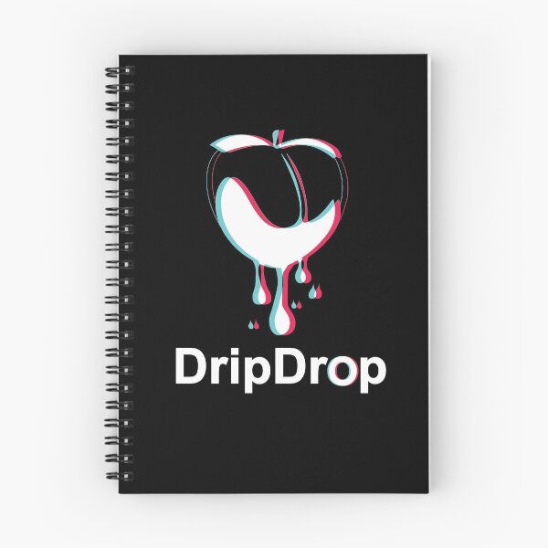Item preview, Peach Drip Drop White designed and sold by BlackCoffeeCake.