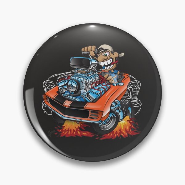 Item preview, Muscle Car Classic '69 Muscle Car Cartoon designed and sold by JamesFenton.